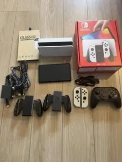 【大特価】Nintendo Switch 有機ELモデル 本体と付属品（中古）