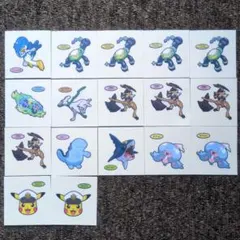 ポケモンパンデコキャラシール第209弾セット