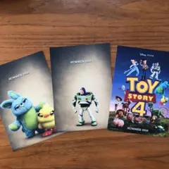 トイストーリー4 ポストカード　⭐︎