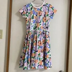 MAAROOK 花柄 半袖ワンピース 150