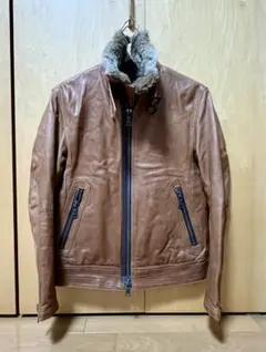 【週末限定値下げ】バーバリーブラックレーベル　レザージャケット