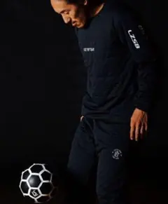 ルースイソンブラ トップチーム LTT XL ブラック　上下セットアップ