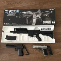 東京マルイ SOPMOD M4 電動ガン　デザートイーグル　ルガ―Ｐ85のサムネイル