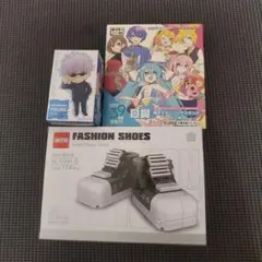 初音ミククリアスタンドとミニブロックセット まとめ売り