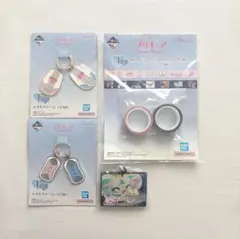 プリキュア メタルチャーム 2個セット　マステ　ラバーチャーム　一番くじ