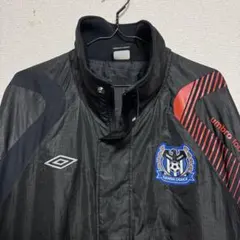 秋春制対策に★ガンバ大阪 軽量ハーフコート ベンチコートOサイズ