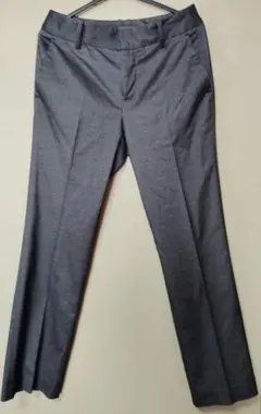 【ZARA BASIC】センタープレス グレー スラックス