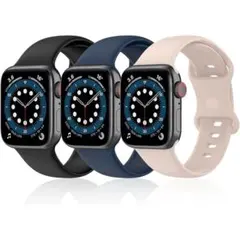Apple Watch バンド 42,44,45,49mm 黒　紺　ピンク系