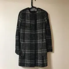 ZARA コート ノーカラー 美品　お値下げ