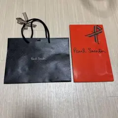 Paul Smith ロゴ入り紙袋 2点セット