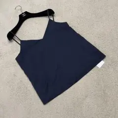 未使用タグ付き　アンタイトル　キャミソール　ネイビー　サイズ3