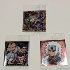 にふぉるめーしょん NARUTO ウエハースシール 3枚セット