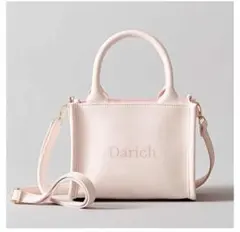 Darich 大人ピンク ショルダーバッグ ストラップ付き
