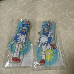メズマライザー アクリルスタンド兼アクキー　新品　初音ミク　2つ