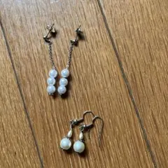 美品！フック式・スタッド式ピアスセット