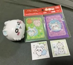 ちいかわ モモンガ ミニクリアフォルダー 貯金箱 シール セット