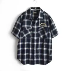 JACKROSE×SKULL WORKS×武田 好誠 オンブレチェック シャツのサムネイル