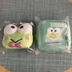 けろけろけろっぴ フェイスマスコット＆メッシュポーチセット