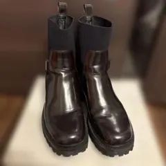 CHARLES & KEITH ニットソックス チェルシーブーツ　24.5