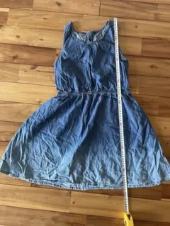 Gap デニム ノースリーブワンピース 140~150cm