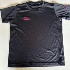 Mizuno ブラックメッシュシャツ