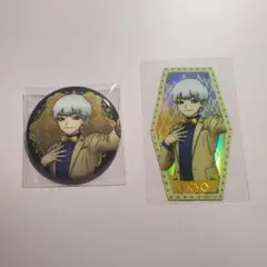 Dr.STONE 記念 原画展 羽京 缶バッジ ステッカー