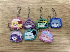 東方Projectトレーディングコレクトラバーキーチェーン　7種セット