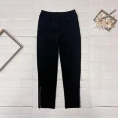 HIROKO KOSHINO レギンスパンツ サイズ38 ブラック 日本製のサムネイル