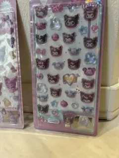 【週末限定】かわいいサンリオ　クロミボンボンドロップシール　うるちゅる