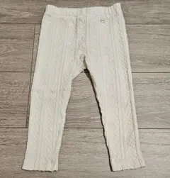 プティマイン レギンス アイボリー ボトム 女の子 100