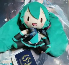 初音ミク preciality ふわぷち　ぬいぐるみ　プライズ　タグ付き