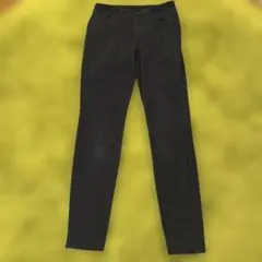 濃紺　ストレッチ ゴムウエスト スキニーパンツ