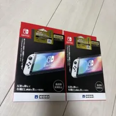 【未開封】HORI ニンテンドースイッチ　高画質フィルム　ピタ貼り　2セット