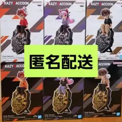 クレイジーラクーン　モニタートップフィギュア　6点セット