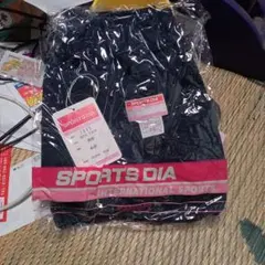 Active セットアップ対応】Easy サイズ150② ネイビー ブルマ DIA 【匿名配送】【新品未使用】SPORTS Wear ZIPブルゾン（47-22BM18 2WAY ウェア