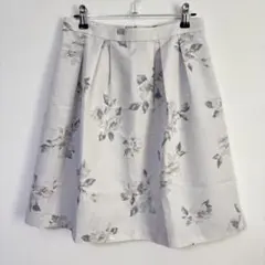 PROPORTION 花柄フレアスカート L