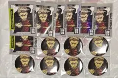 呪術廻戦　ジャンプgiga 缶バッジ　ホロステッカー　虎杖悠仁