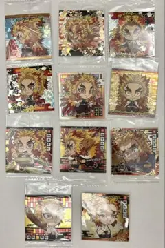 鬼滅の刃　ウエハースシール　ディフォルメ　煉獄杏寿郎