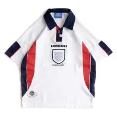 UMBRO アンブロ イングランド代表 98年 XLサイズ ユニフォーム - メルカリ