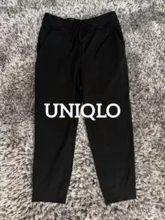 UNIQLO ドライEXウルトラストレッチクロップドパンツ ブラック　S