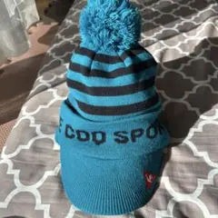 le coq sportif ストライプニット帽 Fサイズ