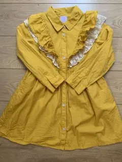 アクシーズファムキッズ　黄色　イエロー　ワンピース