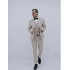 Confetti タキシード 3点セット ブライダルフォト 結婚式 ウェディング