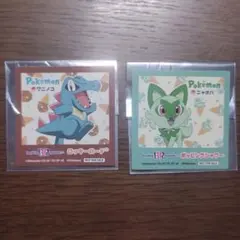 ポケットモンスター ステッカーサーティワン ワニノコ&ニャオハ