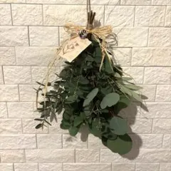 ユーカリとオリーブのナチュラルスワッグ