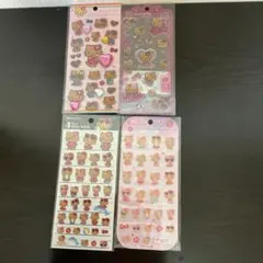 ハローキティ 日焼けキティ　シール 4枚セット 2