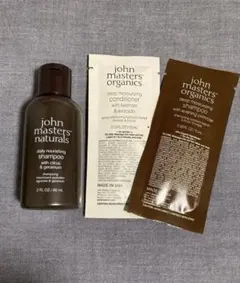 john masters organics シャンプー60ml サンプル2個