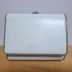 【美品】アニエスベー がま口 2つ折り財布 2026年最新】アニエスベー 財布 二つ折り がま口の人気アイテム - メルカリ