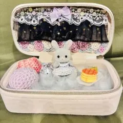 シルバニアファミリー　持ち運びルーム　ピンク