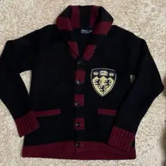Polo ポロ　ラルフローレン ショールカラー　レタード　カーディガン